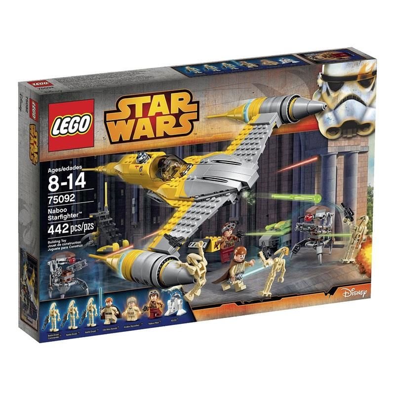 LEGO Star Wars, klocki Gwiezdny myśliwiec Naboo, 75092