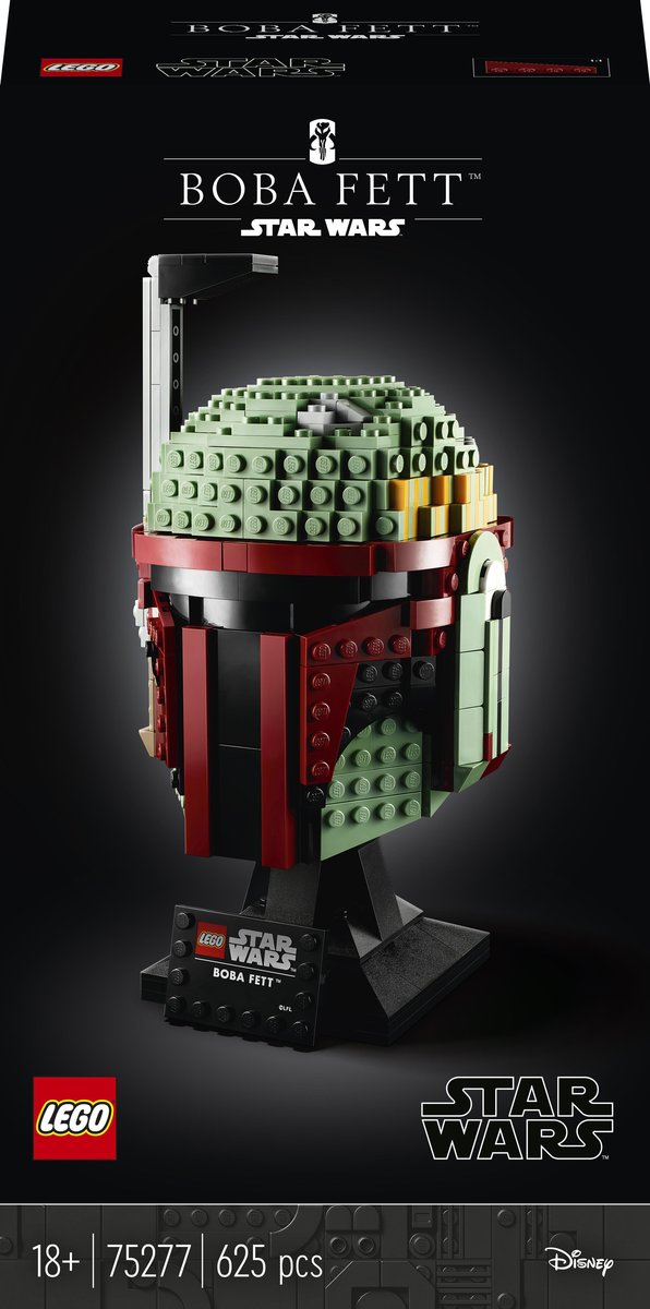 LEGO Star Wars, klocki Hełm Boby Fetta, 75277