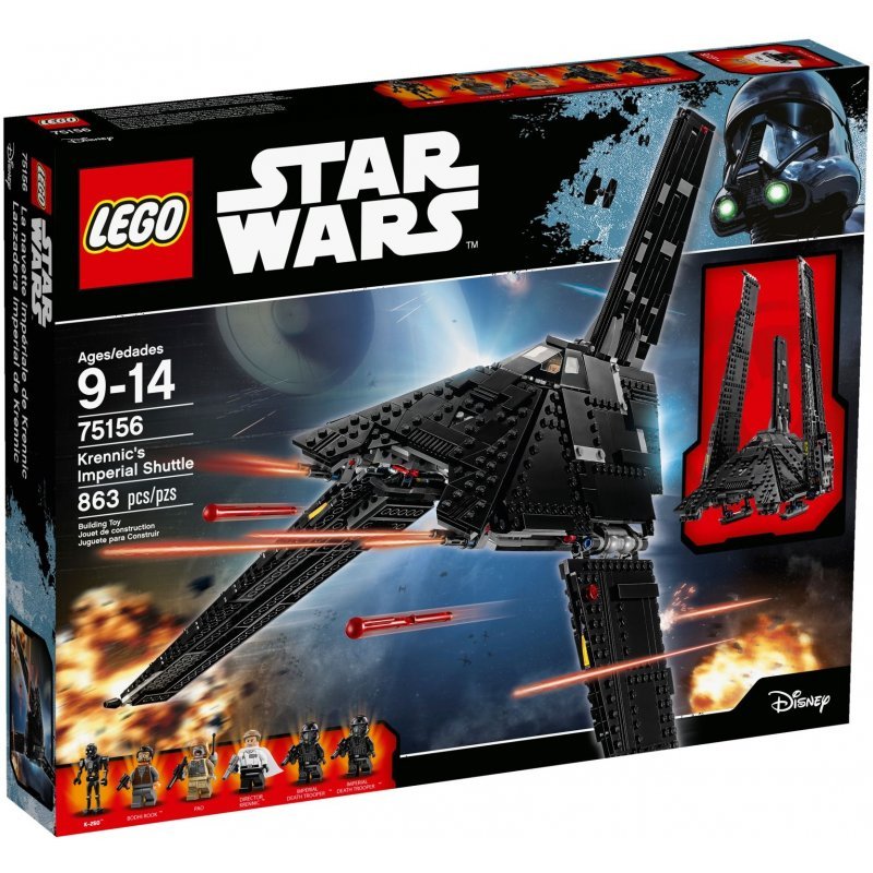 LEGO Star Wars, klocki Imperialny wahadłowiec Krennica, 75156