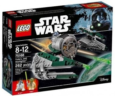 LEGO Star Wars, klocki Jedi Starfighter Yody, 75168