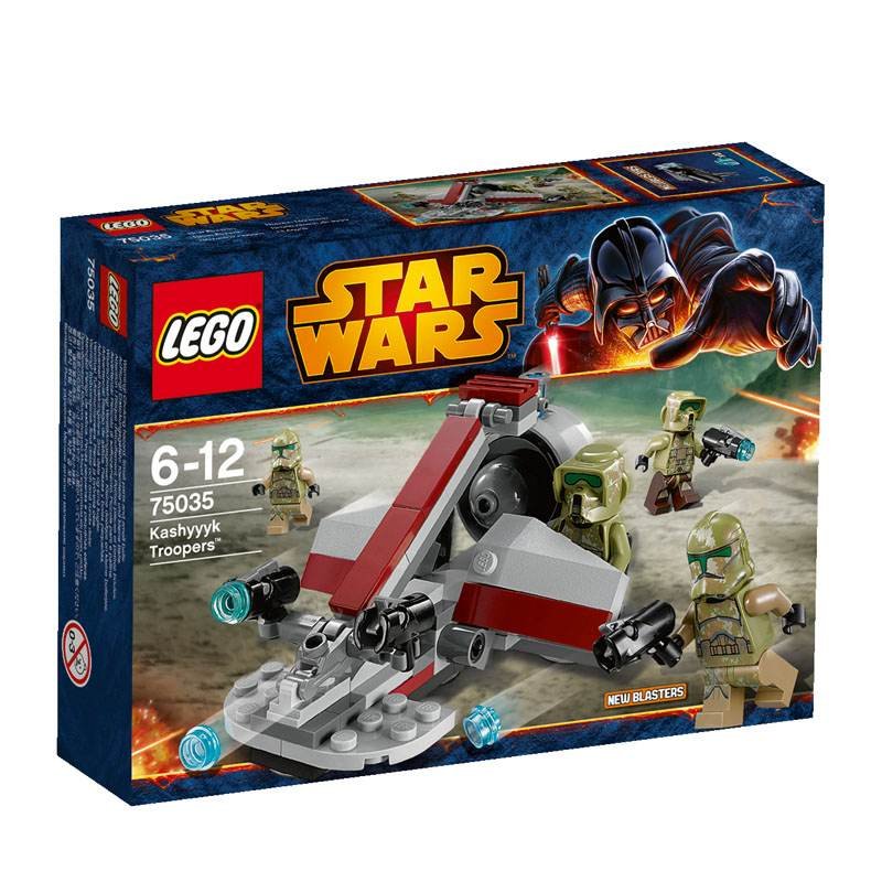 LEGO Star Wars, klocki Kashyyyk Troopers, 75035