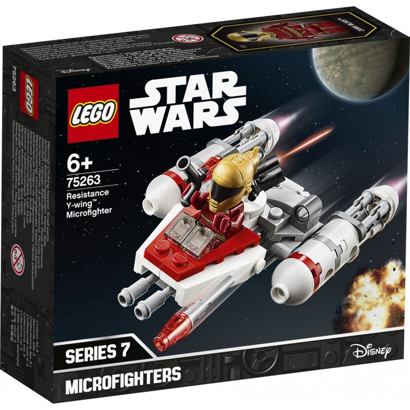LEGO Star Wars, klocki Mikromyśliwiec Y-Wing Ruchu Oporu, 75263