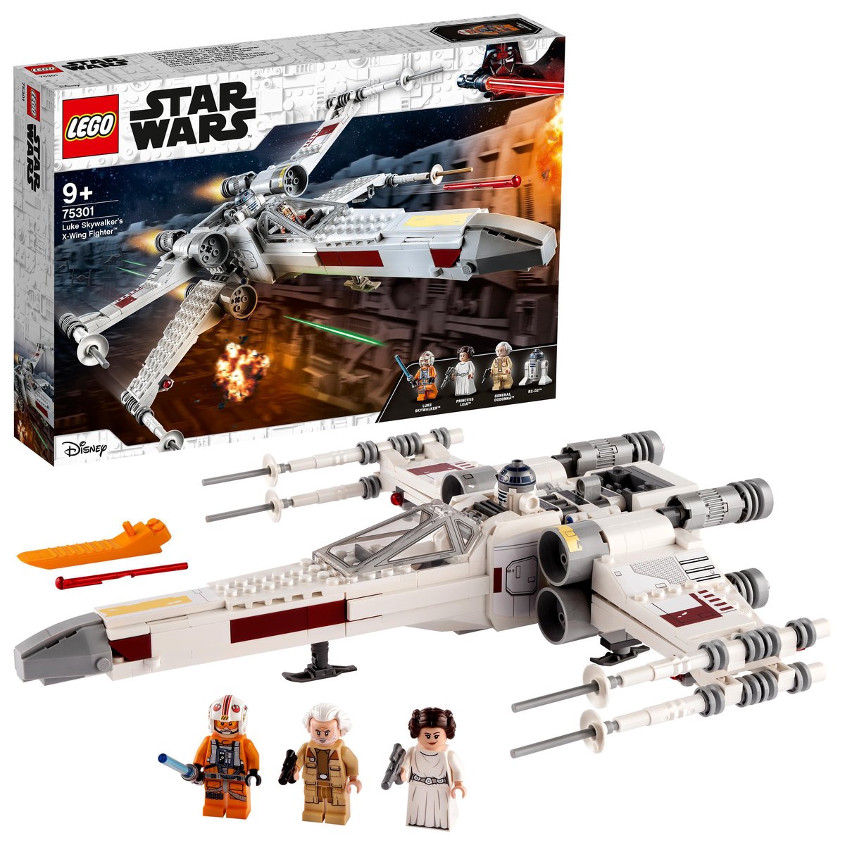 LEGO LEGO Star Wars, klocki Myśliwiec X-Wing Luke'a Skywalkera, 75301