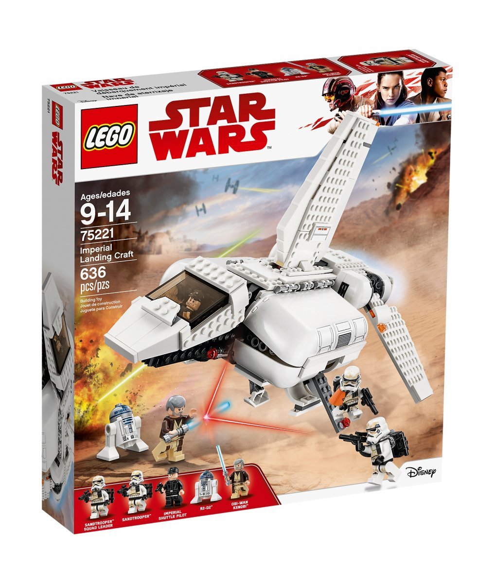 LEGO Star Wars, klocki, Pojazd desantowy Imperium 75221