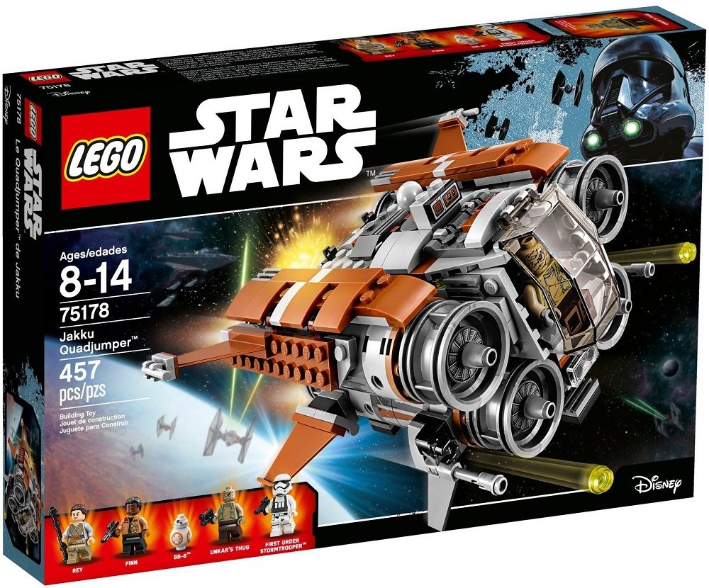 LEGO Star Wars, klocki Quadjumper z Jakku, 75178