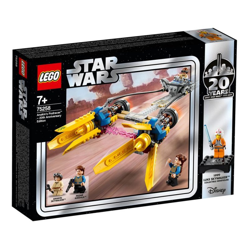 LEGO Star Wars, klocki Ścigacz Anakina, 75258