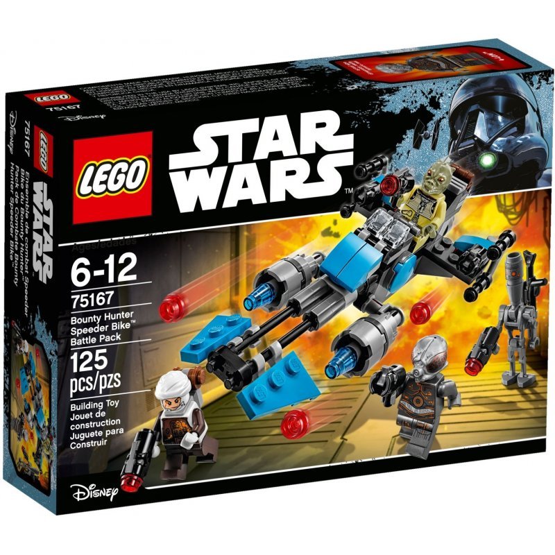 LEGO Star Wars, klocki Ścigacz Łowcy nagród, 75167