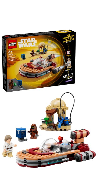 LEGO LEGO Star Wars™, klocki, SMART Play™: Śmigacz Luke'a, 75420