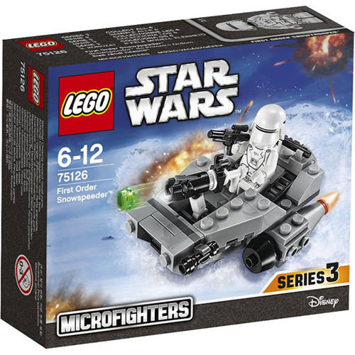 LEGO Star Wars, klocki Śmigacz śnieżny Najwyższego Porządku, 75126