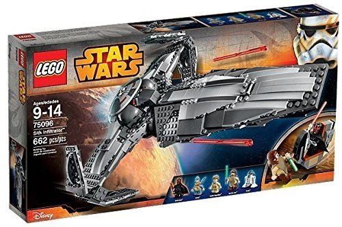 LEGO Star Wars, klocki, statek Sith Infiltrator