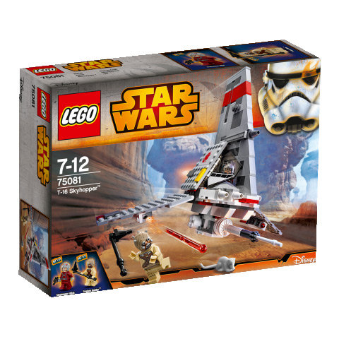 LEGO Star Wars, klocki T-16 Skyhopper, 75081