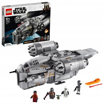 LEGO Star Wars, klocki Transportowiec łowcy nagród z serialu Mandalorian, 75292 - LEGO