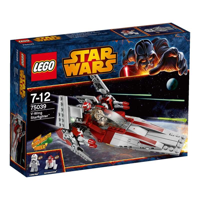 LEGO Star Wars, klocki V-wing Starfighter, 75039