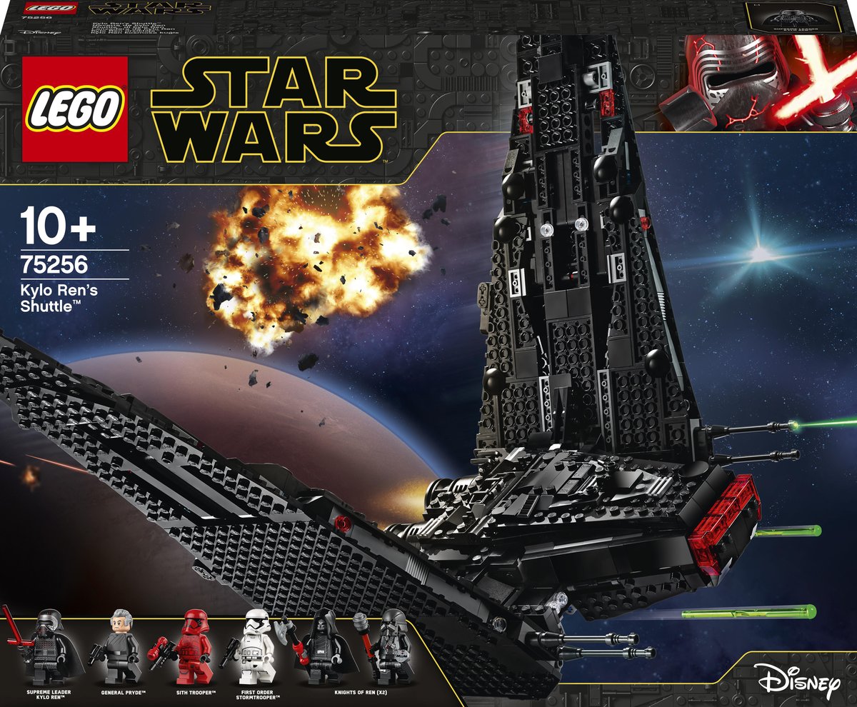 LEGO Star Wars, klocki, Wahadłowiec Kylo Rena, 75256