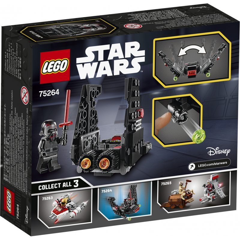 LEGO Star Wars, klocki Wahadłowiec Kylo Rena, 75264