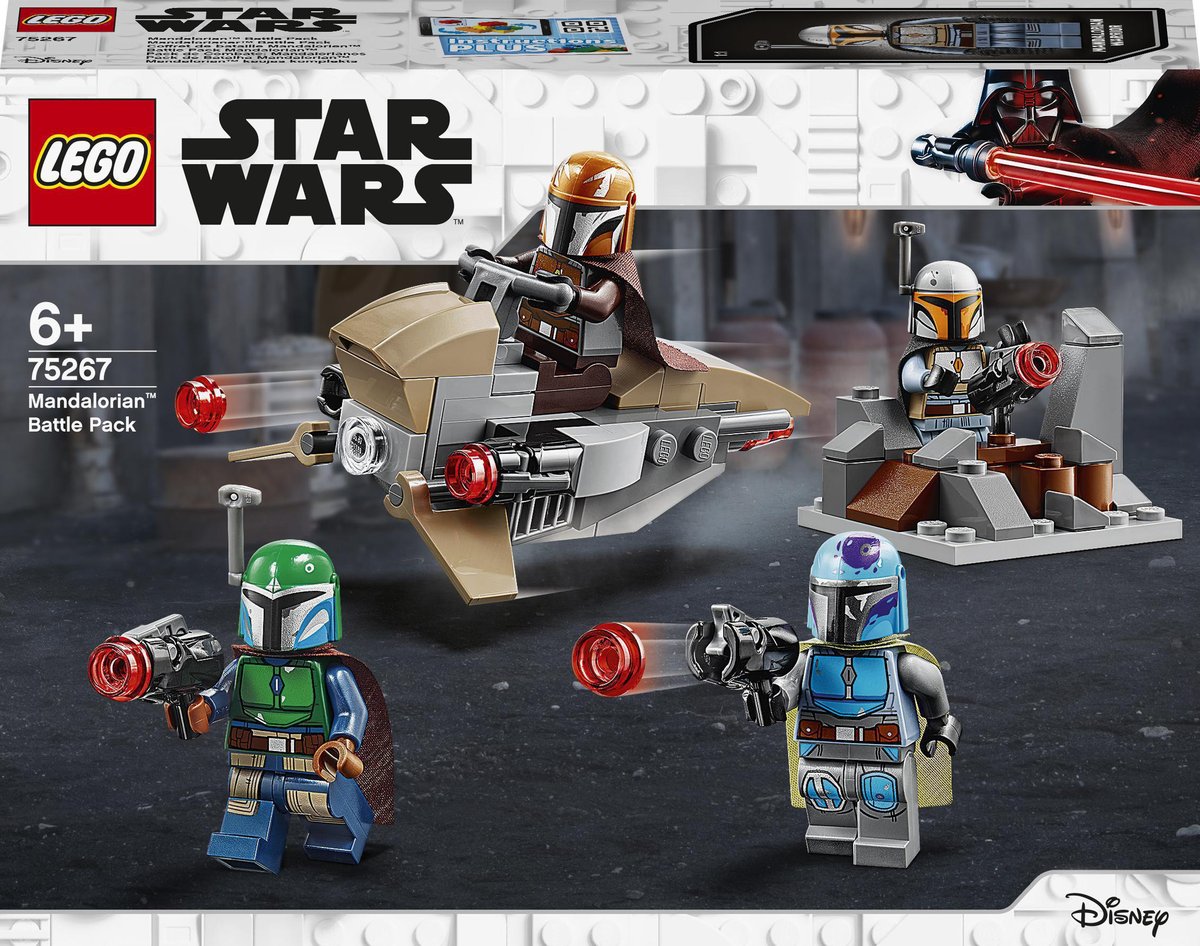 LEGO Star Wars, klocki Zestaw Bojowy Mandalorianina, 75267