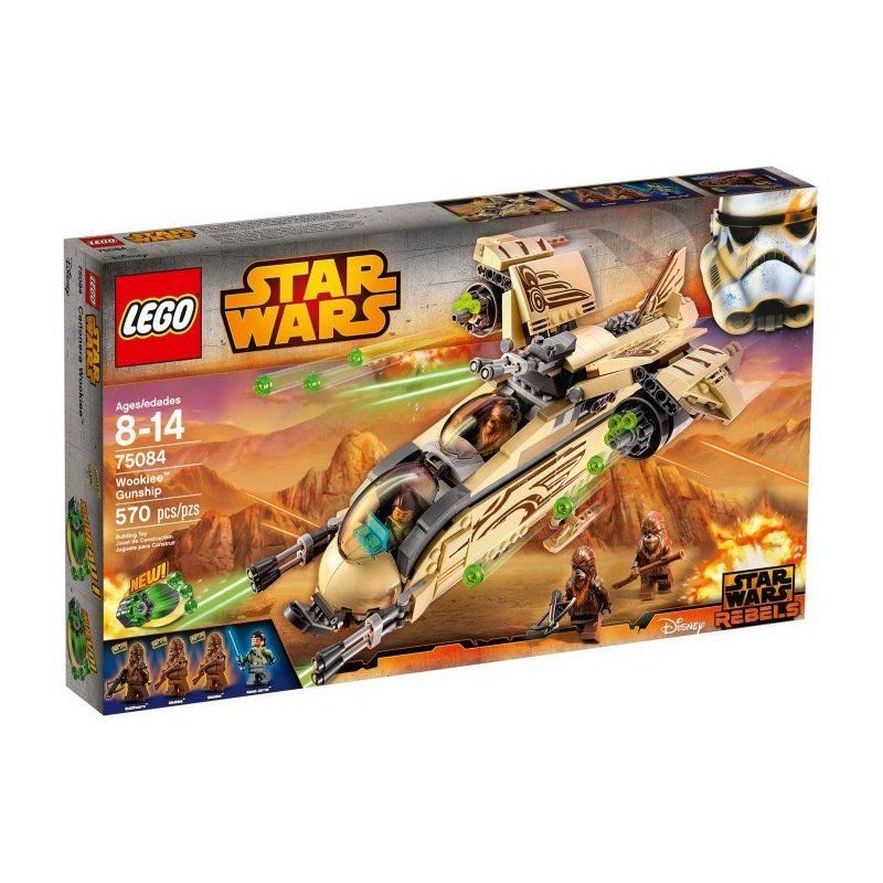 LEGO Star Wars, Rebels, klocki Okręt bojowy Wookiee, 75084
