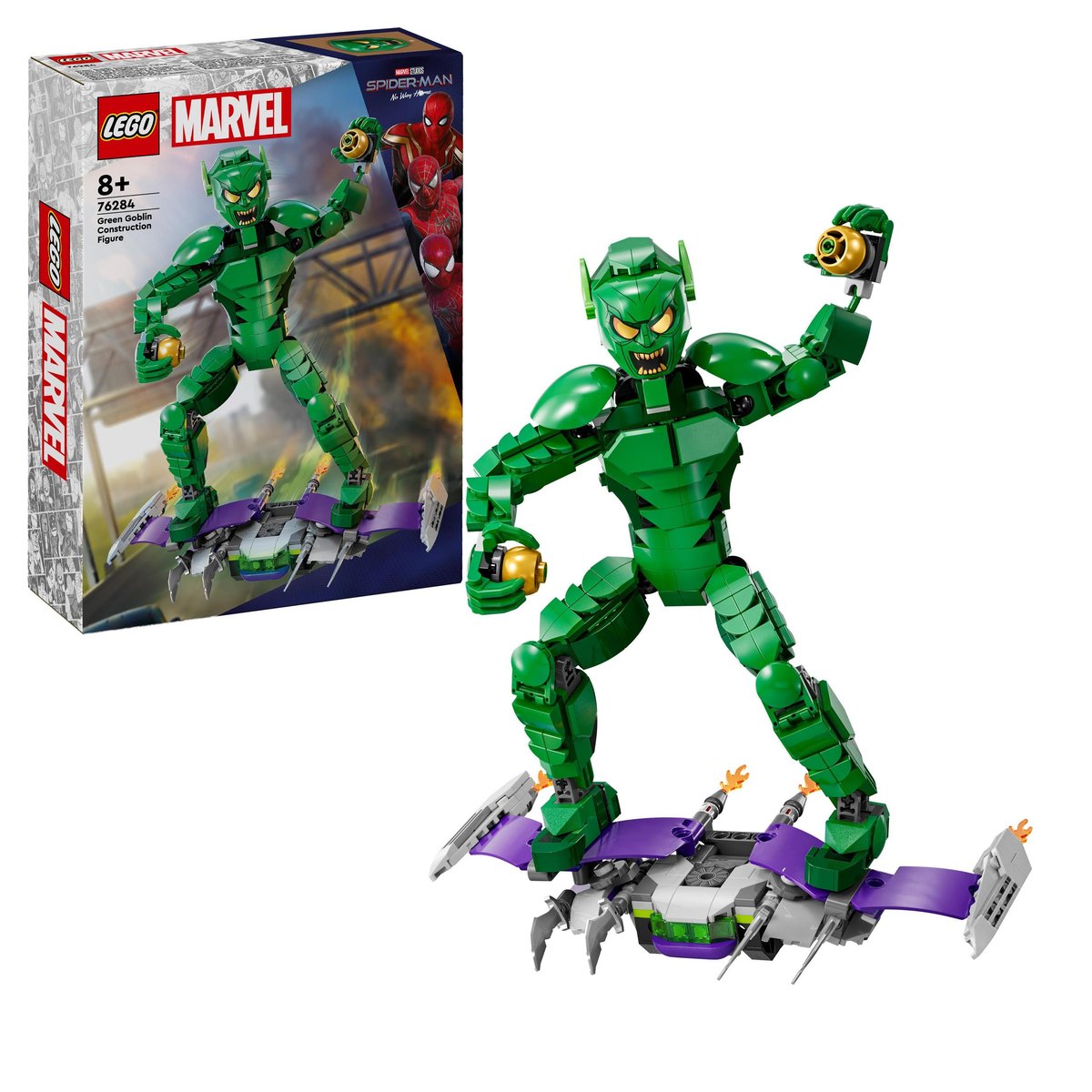 LEGO Super Heroes, Marvel, Figurka Zielonego Goblina, 76284