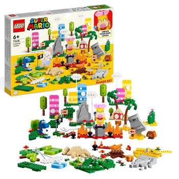 LEGO Super Mario, klocki, Kreatywna skrzyneczka, zestaw twórcy, 71418 - LEGO