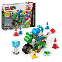 LEGO Super Mario, klocki, Mario Kart — Yoshi Bike, 72031