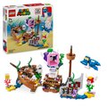 LEGO Super Mario, klocki, Przygoda Dorriego we wraku — zestaw rozszerzający, 71432 - LEGO