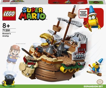 LEGO Super Mario, klocki, Sterowiec Bowsera - zestaw dodatkowy, 71391 - LEGO