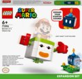 LEGO Super Mario, klocki, Zestaw rozszerzający Samochód klauna Bowsera Jr., 71396 - LEGO