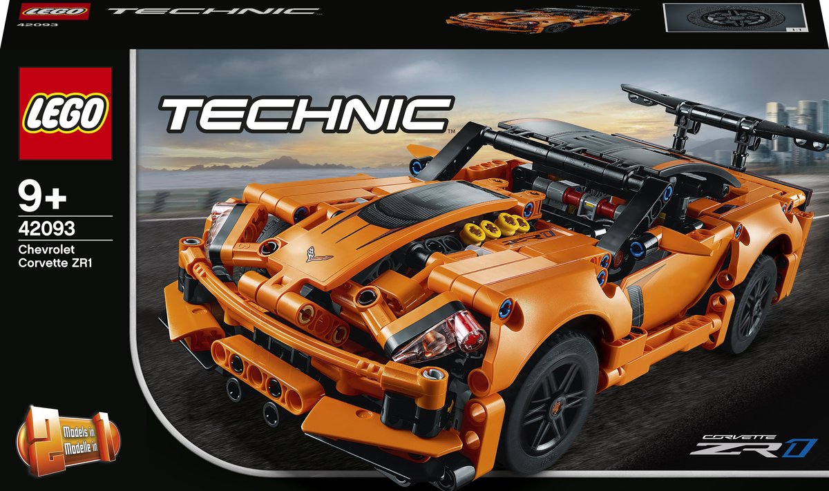 LEGO Technic, klocki Chevrolet Corvette ZR1, 42093