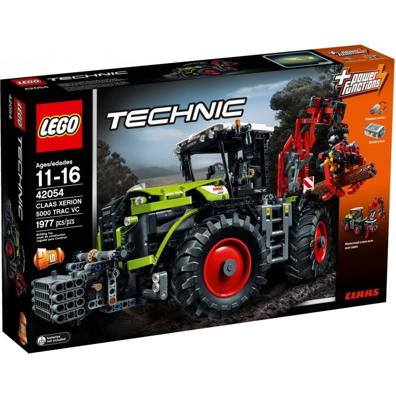 LEGO Technic, klocki Claas Xerion 5000 Trac Vc, 42054