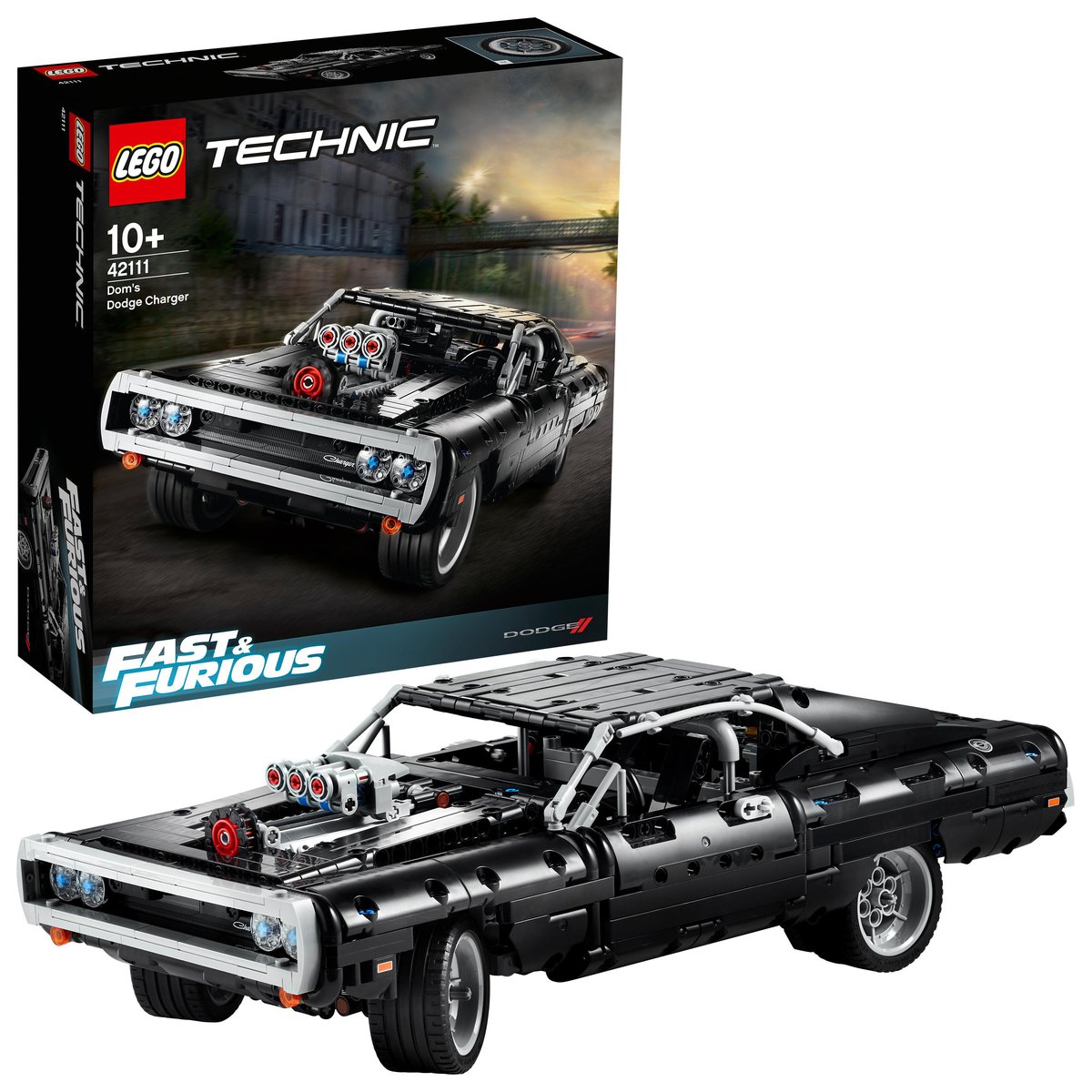 LEGO Technic, klocki Dom's Dodge Charger, 42111