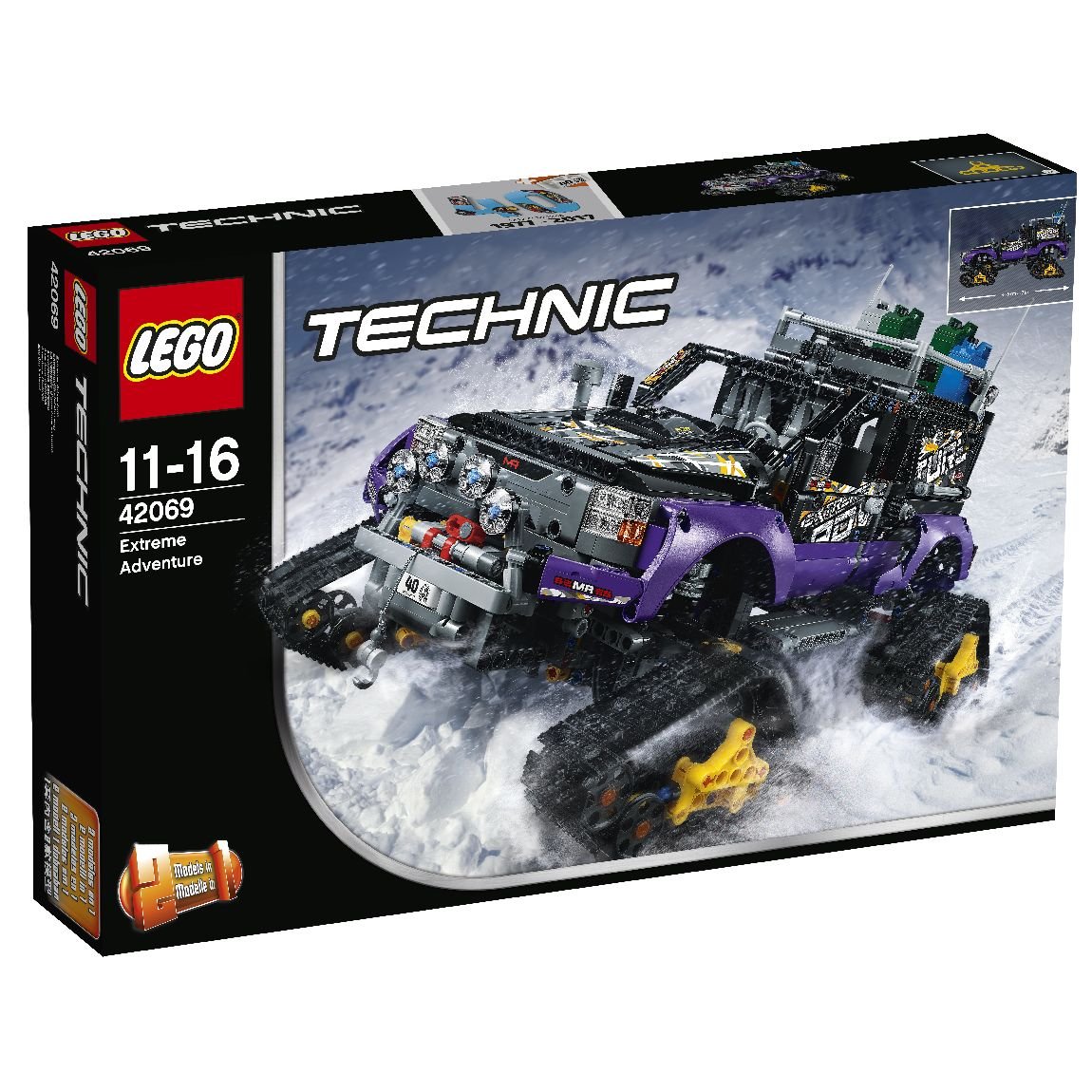 LEGO Technic, klocki Ekstremalna przygoda, 42069