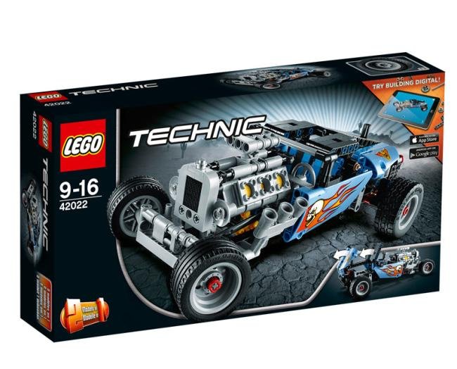 LEGO Technic, klocki Hot rod, 42022