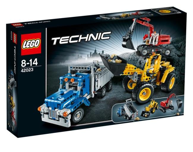 LEGO Technic, klocki Maszyny budowlane, 42023