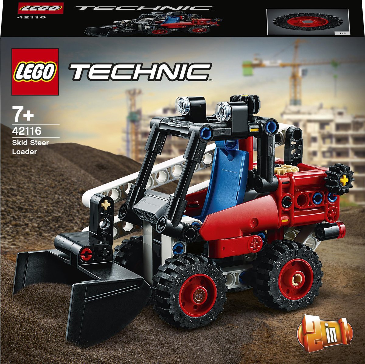 LEGO Technic, klocki Miniładowarka, 42116