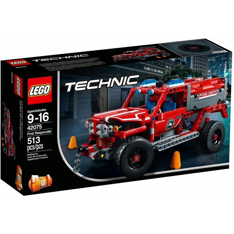 LEGO Technic, klocki Pojazd szybkiego reagowania, 42075