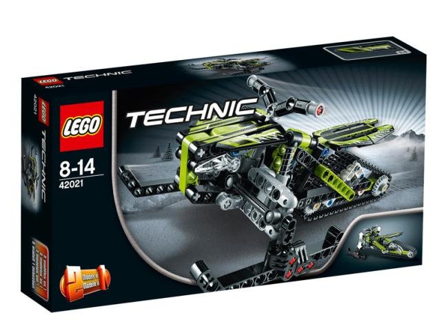 LEGO Technic, klocki Skuter śnieżny, 42021