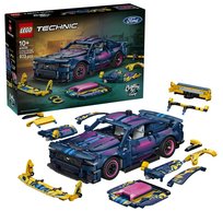 LEGO Technic, klocki, Warsztat tuningowy: samochód Ford Mustang GT, 42236 LEGO