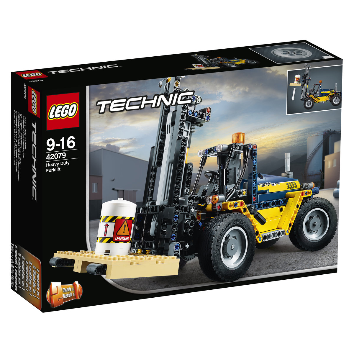 LEGO Technic, klocki Wózek widłowy, 42079