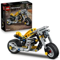 LEGO Technic, klocki, Żółty motocykl, 42225