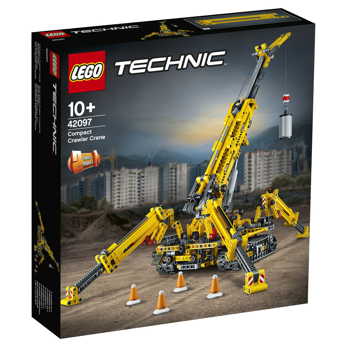 LEGO Technic, klocki Żuraw typu pająk, 42097