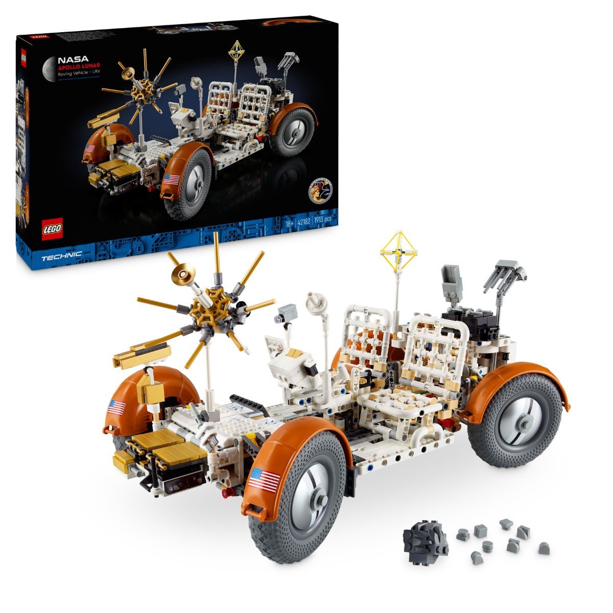 LEGO Technic, NASA Apollo — pojazd LRV, 42182