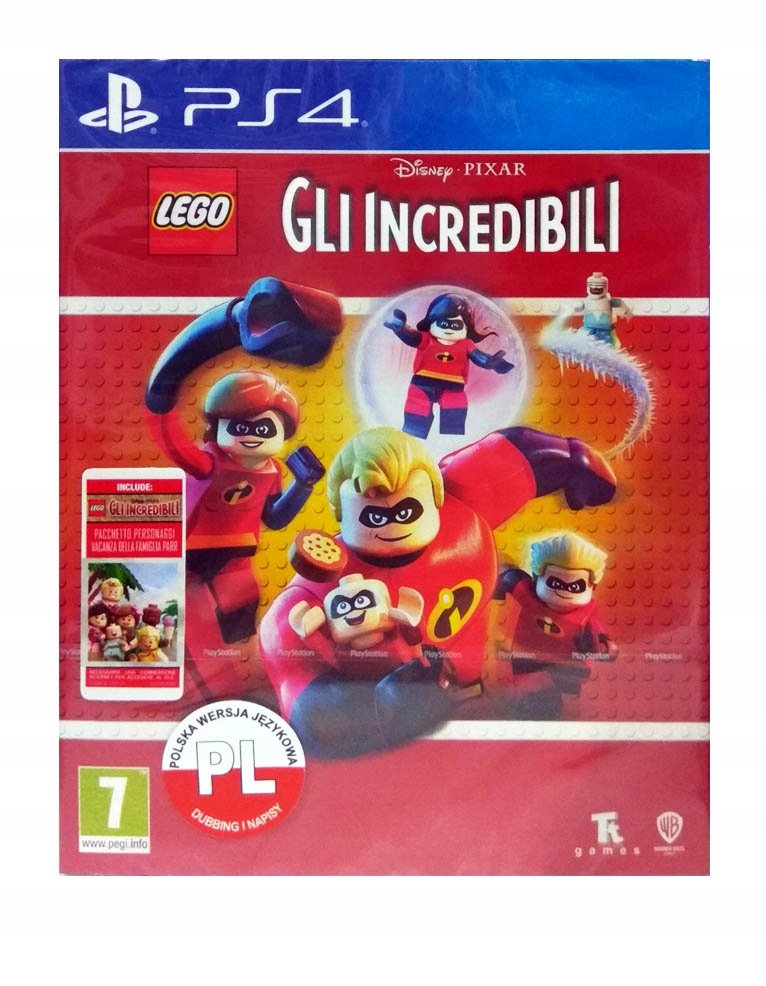 Lego The Incredibles Iniemamocni, PS4 TT Games Gry i programy