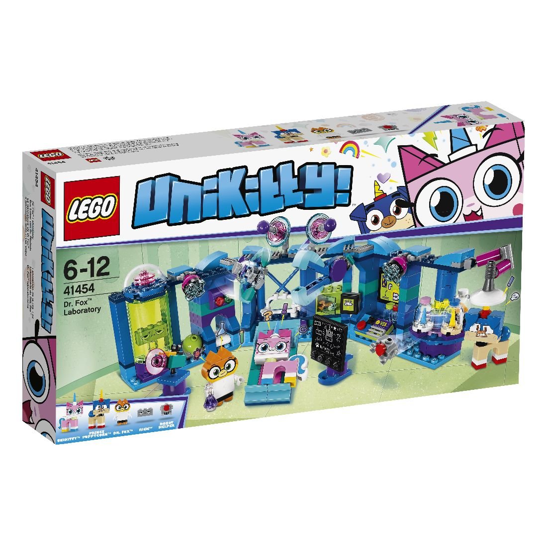 LEGO Unikitty, klocki Laboratorium dr Lisiczki, 41454