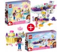 LEGO ZESTAW 10785 Pieczenie tortu z Łakotkiem + 10786 Statek spa Gabi i Syrenkotki - LEGO