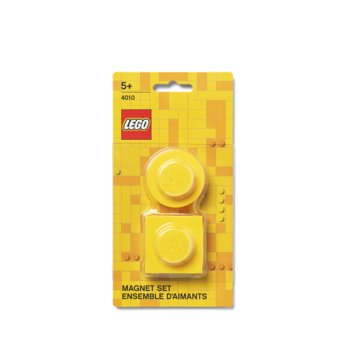 LEGO, Zestaw magnesów, żółte - ROOM COPENHAGEN