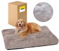 Legowisko Dla Psa 100X70 Cm Shaggy Miękkie Włochate - Beżowy - Inna marka