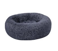 Legowisko Dla Psa Kota Włochate  Miękkie Posłanie 65Cm Grafitowe