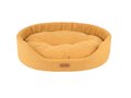 Legowisko owalne AMIPLAY Montana, żółte, rozmiar S, 13x38x46 cm - Amiplay