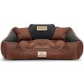 Legowisko Posłanie Dla Psa Wodoodporne Kingdog 75X65 Cm Brązowy - EDANTI