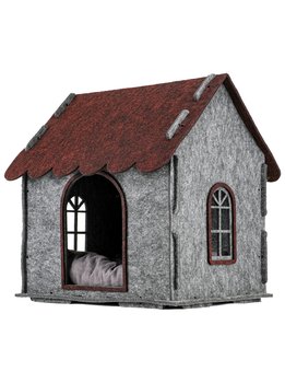 Legowisko Posłanie Domek Buda Budka Dla Psa Kota - PETFJORD